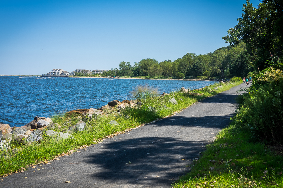 Sandy Hook Bay from the trail