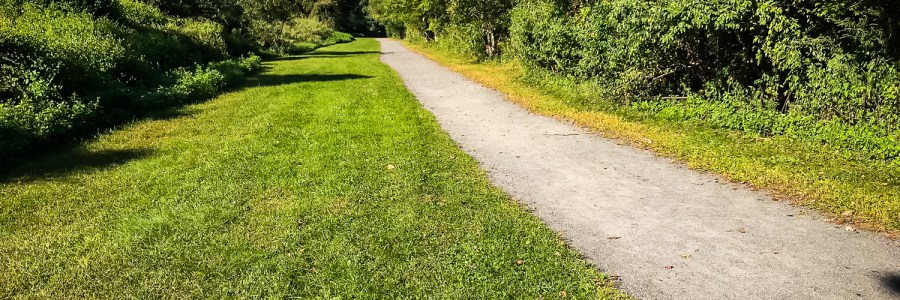 Eastern end of the trail