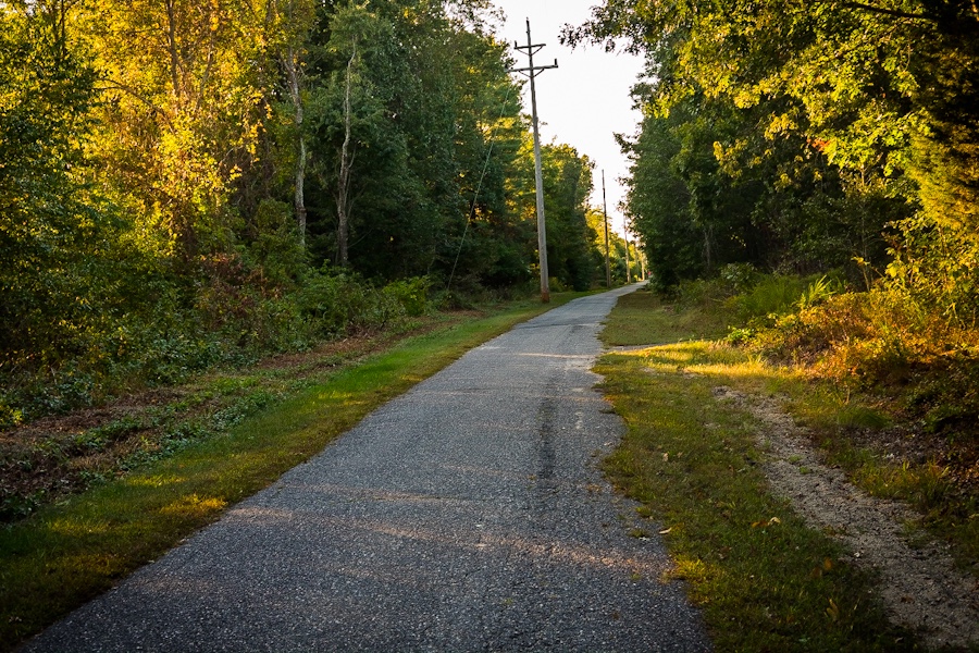 The Edgar Felix Memorial Bikeway in Wall, New Jersey